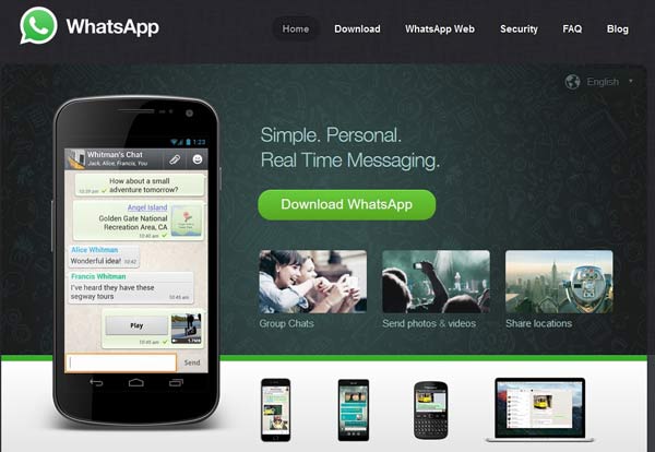 New WhatsApp app