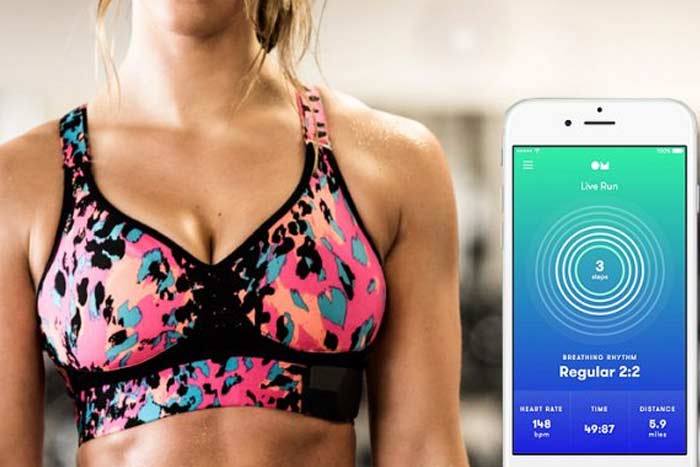 OMSignal OMbra Fitness Tracking Smart Bra